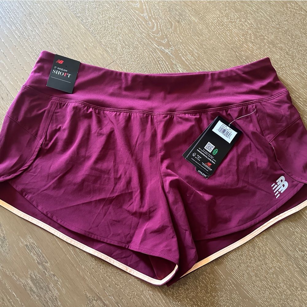New Balance Burgundy Sports Top
